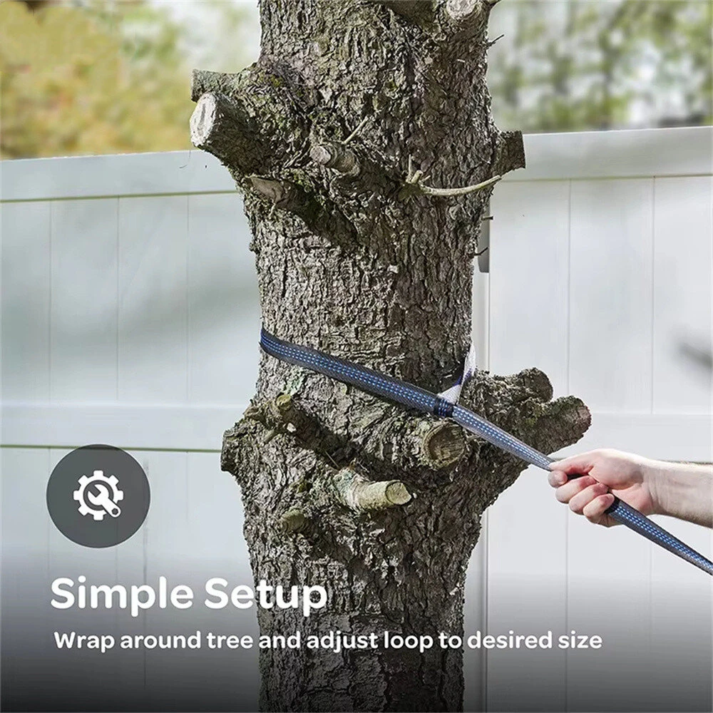 (image for) IPRee Portable Parachute Hammock 270x140cm Camping Survival Outdoor Indoor Hammock for Backyard Patio Hiking Travel